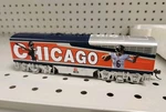 Hawthorne Village Nfl Chicago Bears Offensive Engine Scale By Bachmann Trains. Fixed Price $39.95.