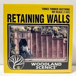 Woodland Scenics C1260 Timber Retaining Walls (3 Sections) - Ho Scale New. Fixed Price $9.00.