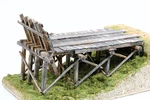 Durango Press Ho Scale Model Railroad Detail Parts - Ore Loading Ramp Rio Grande. Fixed Price $23.99.