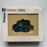 Preiser 17915 Blue Agricultural Tractor W/ Canopy 1/87 Ho Scale For Model Train. Fixed Price $20.24.