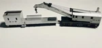 Bachmann 16138 Ho Maintenance-of-way 250-TON Crane Car & Boom Tender. Fixed Price $28.00.