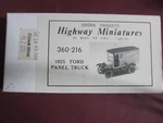 Jordan Highway Miniatures 1925 Ford Panel Truck Ho Kit 360-216 Mint Box. Fixed Price $14.95.