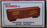 Atlas Trainman 20-004-684 Ho Up Union Pacific 1937 Aar 40' Boxcar Kit 185478 Nib. Fixed Price $17.99.