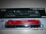 Kato Ho Canadian Pacific Emd SD90/43MAC Locomotive #9122 Item #37-6352 -rtr-new!. Fixed Price $165.00.