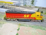 Atsf 5401, Athearn Ho #4100 Emd SD45 Sp-sf Merger Paint, Led's, Dc/dcc/sound. Fixed Price $199.99.