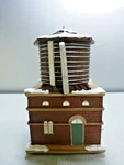 Bradford Exchange Hawthorne Village Water Tower Train Station Railroad Accessory. Fixed Price $29.99.