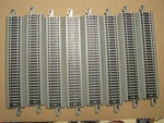 (103) (a) New, Bachmann 44581 Ho Scale 9" Straight Ez Track Pieces. Fixed Price $37.95.