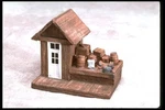 SMC-202 #2 Freight Shack Ho-scale (unfinished). Fixed Price $14.95.