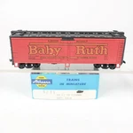 Athearn Ho Scale Baby Ruth Nadx #5342 40' Ice Reefer Car Kit Built 5201. Fixed Price $16.99.
