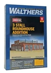 Walthers Cornerstone 933-3261 Modern Roundhouse Add-on Stalls -- Kit- Scale. Fixed Price $68.99.