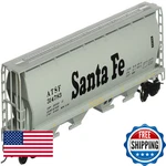 Bachmann Trains - Canadian 4 Bay Cylindrical Grain Hopper Santa Fe Scale. Fixed Price $67.45.