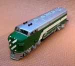 Ho Diesel 9790 Burlinton Locomotive Model Railroad Works LOT2-5 BIN2. Fixed Price $29.96.