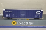 Ho Scale Exactrail Virginian & Ohio Rr Berwick 7580 High Cube Box Car Train. Fixed Price $90.00.