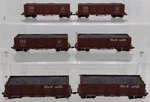 Bachmann Ho Scale Gondola Cars W/coal Loads #1248,1248,1248,4436,4436,4436. Fixed Price $84.59.