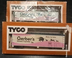 1980'S Tyco Ho Scale Gerber's Baby Food Car 2 Variations W/box. Fixed Price $17.00.