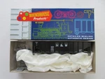 Roundhouse Scale Norfolk Western N&w 23052 3-BAY Rib Side Hopper #7750. Fixed Price $19.99.