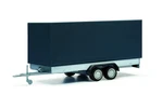 Ho 1:87 Herpa # 52627 2-AXLE Utility Trailer W/cover. Fixed Price $17.94.