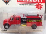Ho 1:87 Boley 4010R International Crew Cab Fire Pumper - Red. Fixed Price $24.95.