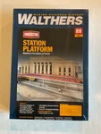 Walthers Ho #933-3391 Station Platform (plastic Kit) 1:87TH Scale. Fixed Price $38.00.