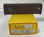 Accurail 4407, 1:87 Ho Scale - 40' Ob Box Steel Doors, Cofg, Car #41314. Fixed Price $10.00.