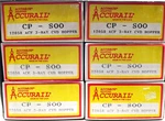 Accurail 12058 22058 Acf 3-BAY Covered Hopper Kit 6-PACK Cp / Soo. Fixed Price $219.99.