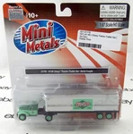 Ho Scale '41/'46 Chevy Tractor & Trailer Set Socal Freight- Mini Metals #31178. Fixed Price $30.00.