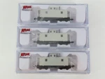 Scale Atlas 50002578 Undecorated Cupola Caboose 3-PACK. Fixed Price $59.95.