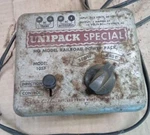 Scintilla Unipack Special Ho Scale Train Rail Transformer Power Supply. Fixed Price $27.99.