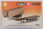 Kibri 18060 Ho Articulated Trailers Model Kit. Fixed Price $12.74.