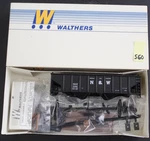 Walthers 932-3019 36' Rib Side Hopper W/peak Ends N&w #31027 Scale-kit (560. Fixed Price $10.99.
