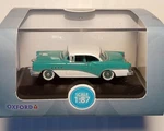 Oxford Diecast #87BC55001 1955 Buick Century 2 Dr. Hardtop Turquoise/polo White. Fixed Price $18.50.