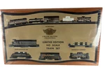 Harley Davidson Limited Edition American Legend 2001 Ho Scale Train Set #0147. Fixed Price $109.95.
