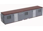 Atlas Ho Scale New 2026 Mobile Office Container Aries 70000229. Fixed Price $25.22.