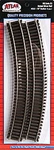Atlas Ho Code 83 Curved Snap Track 18IN Radius PKG(6) 532. Fixed Price $14.98.