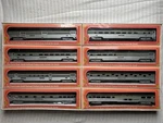 Ho Ihc Baltimore & Ohio 8 Piece Streamlined Passenger Car Set - (sealed). Fixed Price $179.99.