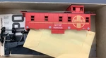 Athearn 1269 Santa Fe Steel End Cupola Caboose #999005 Kit Nib HO7483. Fixed Price $17.11.
