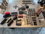 Vintage Louis Marx & Co. Steam Type Electric Train Set Gauge Huge Lot. Fixed Price $150.00.