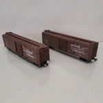 2X Athearn Ho Santa Fe Box Cars Atsf 11007 11023 All Way Super Cheif. Fixed Price $15.95.