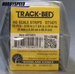 Woodland Scenics Ho Scale Train Track Road Bed Strips 12 Sound Supressor WDS1471. Fixed Price $12.84.