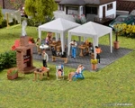 Vollmer 45130 Ho Scale Two Garden Gazebos. Fixed Price $11.50.