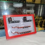 Mammoet Volvo Tractor Trailer 1:87 Diecast Model Set Ii Black Red. Fixed Price $50.00.