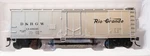 Walthers Ho #931-1482 40' Plug-door Track Cleaning Boxcar Ready To Run -- Den. Fixed Price $33.98.