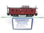 Railworks R-420-1 Brass Ho Scale Bm Boston & Maine Wood Caboose Factory Painted. Fixed Price $350.00.