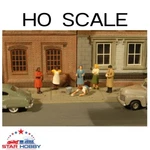 Bachmann 33117 Sidewalk People Figures (ho Scale). Fixed Price $11.00.