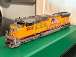 Ho Scale Overland Omi Up Union Pacific SD70M Flared Radiators #5039 Brass. Fixed Price $1000.00.