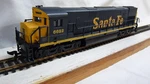 Athearn Rso Ho Diesel Locomotive Santa Fe 6682 - See Video Tested Fast Ship. Fixed Price $16.99.