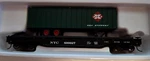 Bachmann Ho Silver Series Flat Car Piggy Back Trailer Nyc #499627. Fixed Price $46.97.