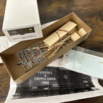 Labelle Woodworking Kit #HON3-100 Florence & Cripple Creek Box Car 1:87 Nib. Fixed Price $28.99.