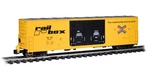 Bachmann 93554 Railbox 53' Evans Boxcar #32113 With Flashing Eot (metal Wheels). Fixed Price $158.67.