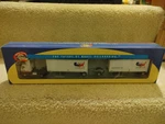 Athearn Ho SCALE91134 Anr System Freightliner & Two 28 Trailers Truck. Fixed Price $60.00.